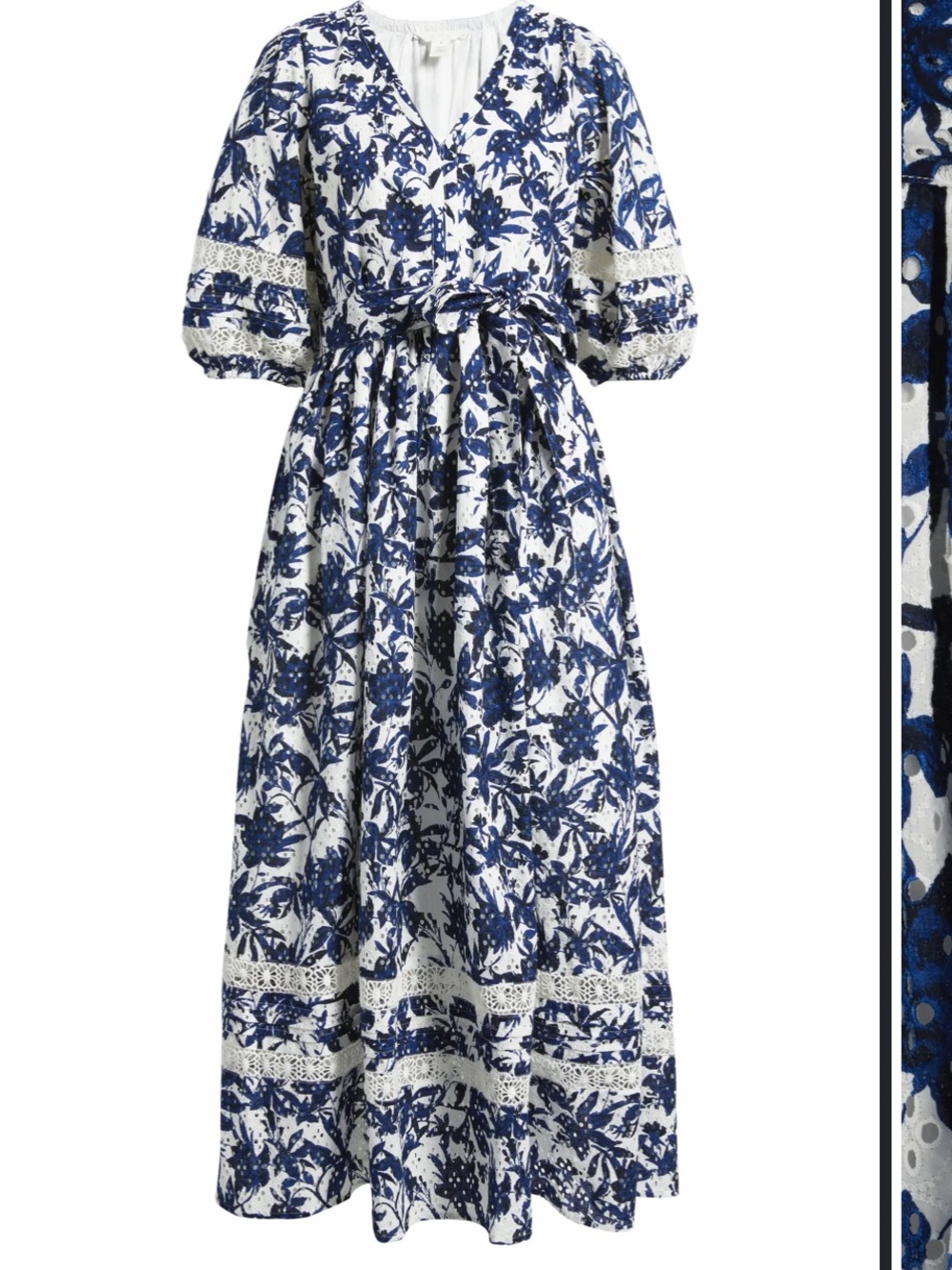 100% Cotton Maxi Dress - Picture 7 of 7
